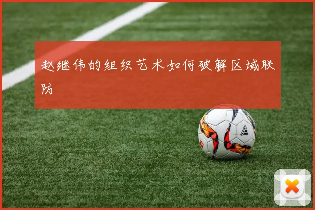 赵继伟的组织艺术如何破解区域联防